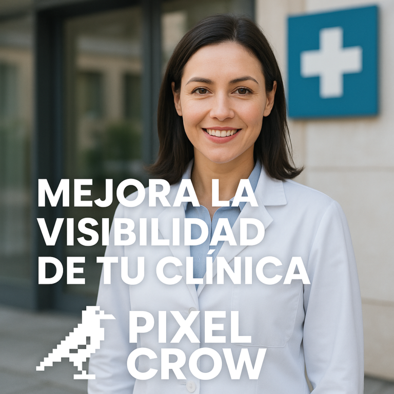 Mejora la Visibilidad de tu Clínica con Pixel Crow